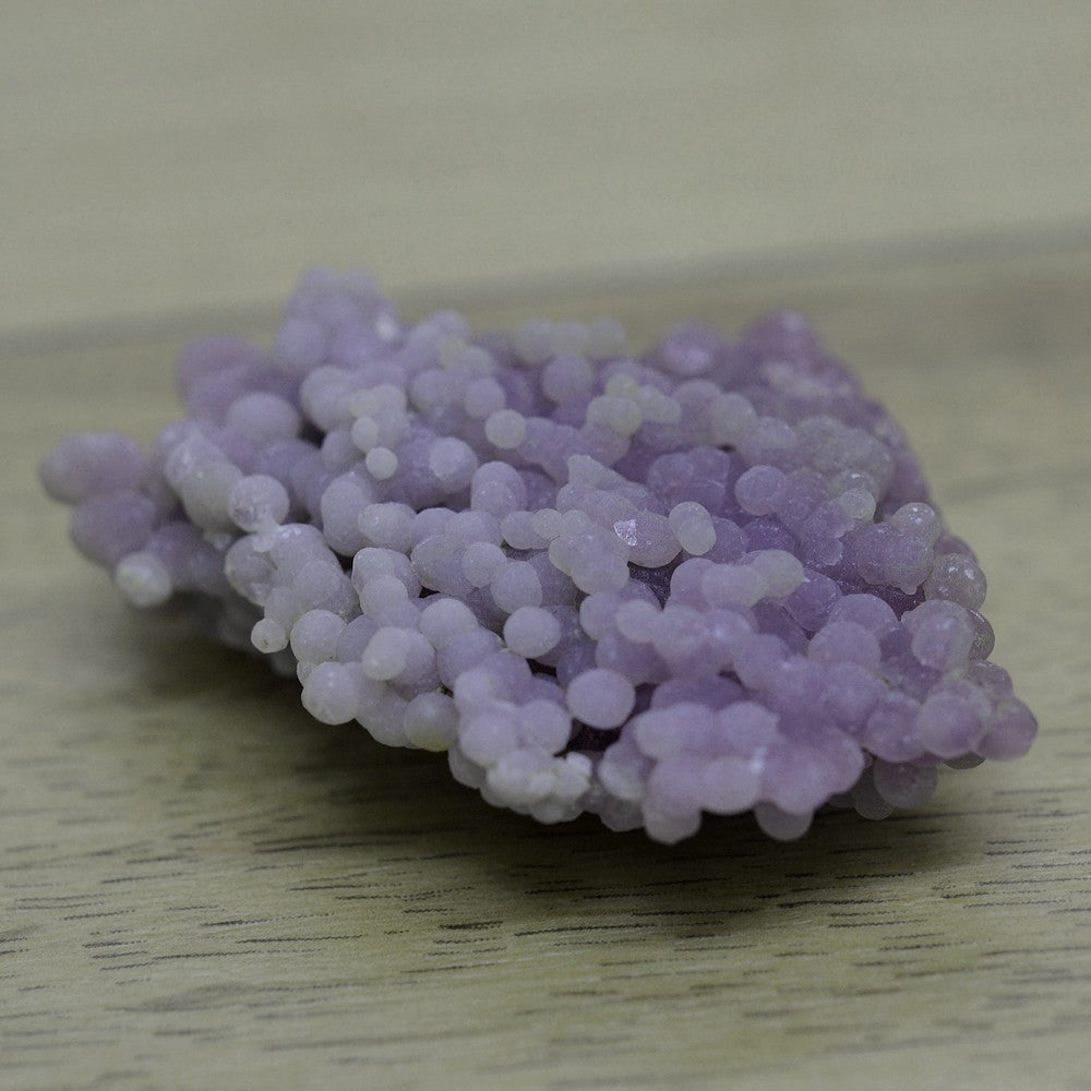 Calcédoine botryoïdale violette 40g Indonésienne