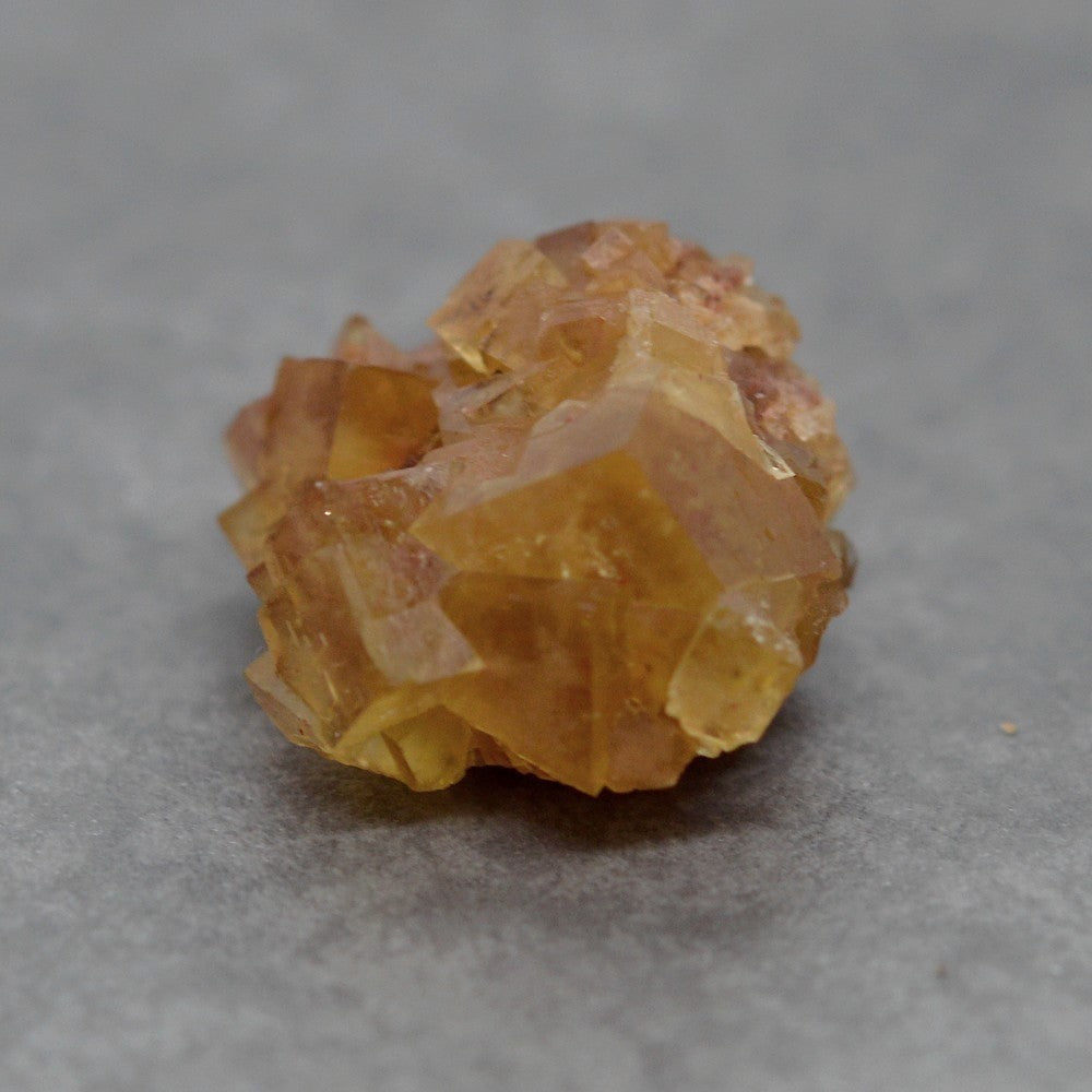 Cubes de fluorites jaunes oranges 20g