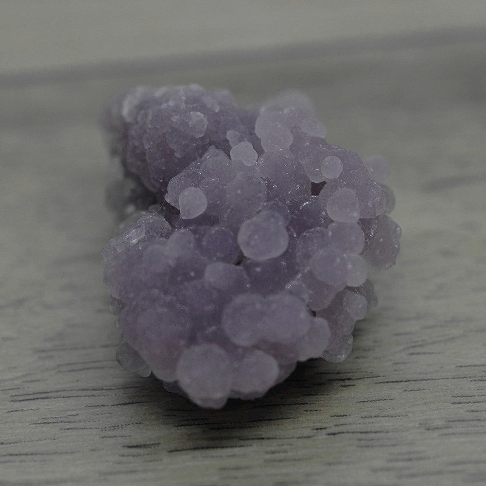 Calcédoine agate grappe de raisin 25g violette