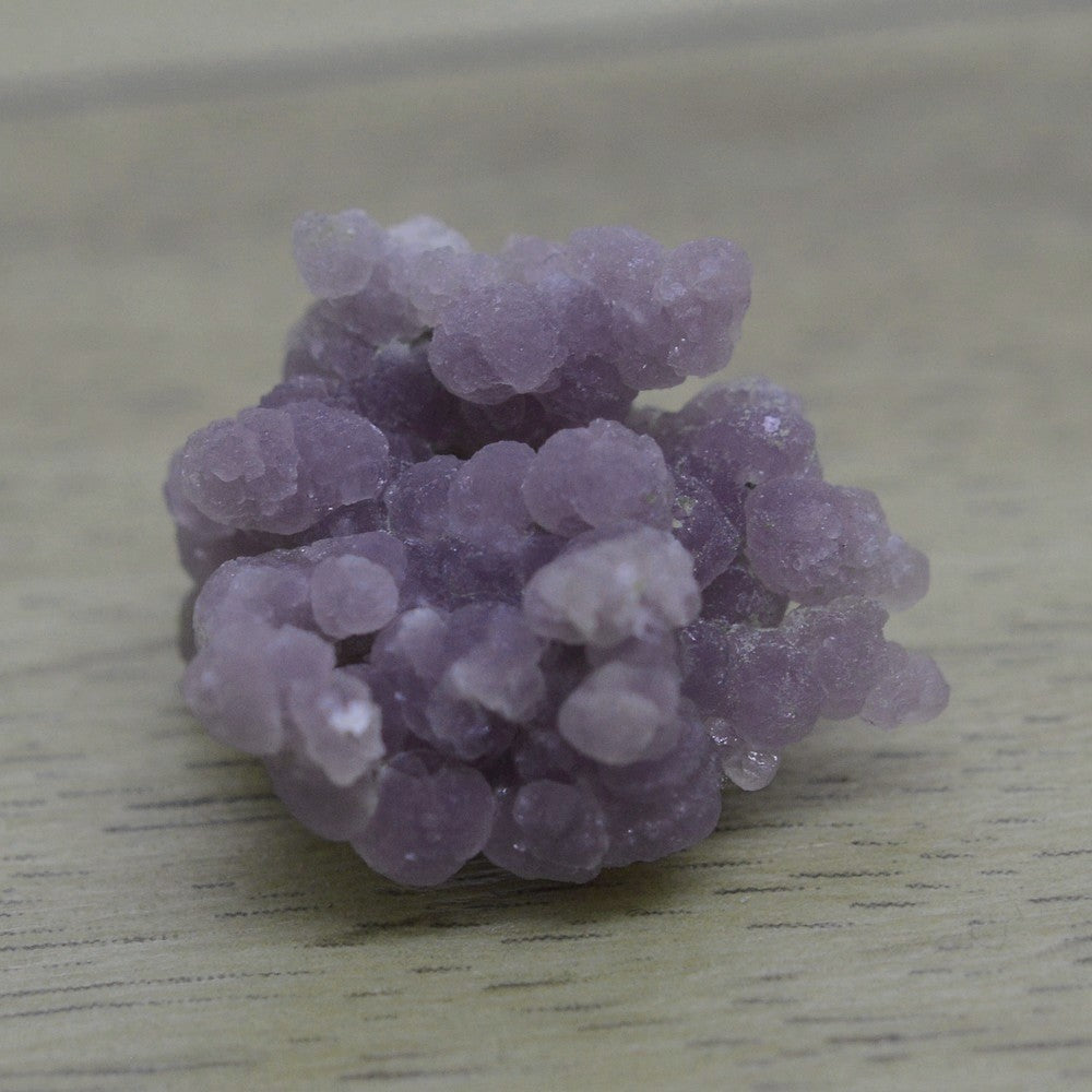 Calcédoine botryoïde violette scintillante 6g