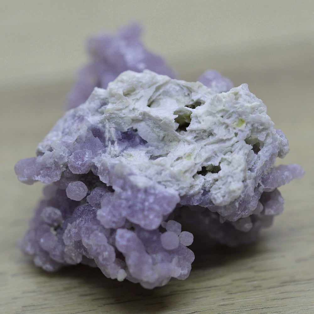 Calcédoine grappe de raisin 58g violette