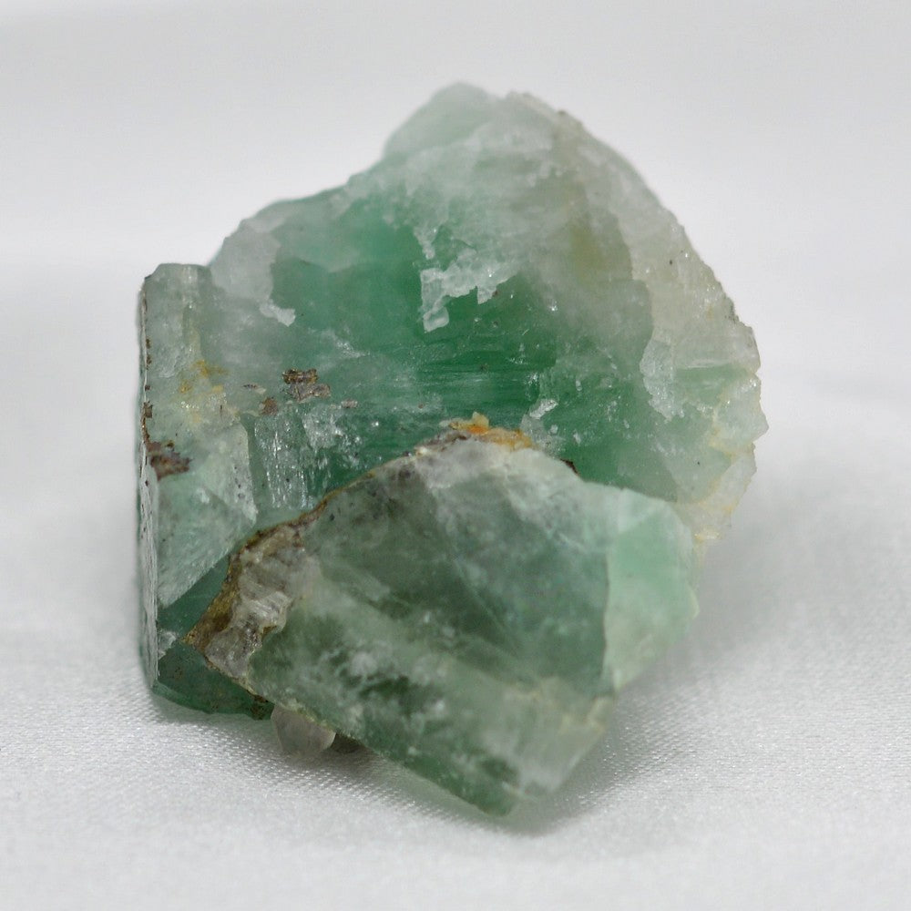 Fluorite vert d'eau avec pyrite 31g d'El Hammam - Maroc