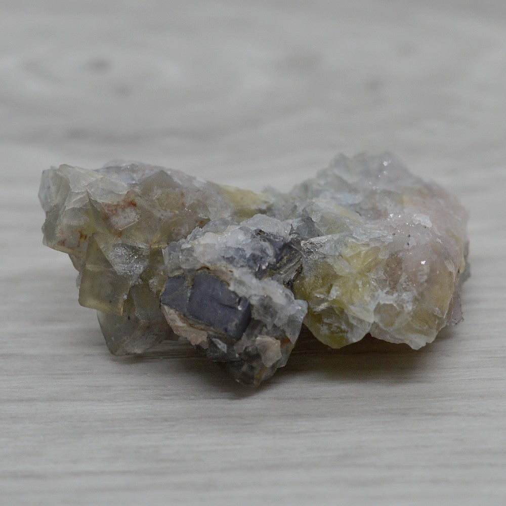 Galène et fluorite jaune du Maroc 30g