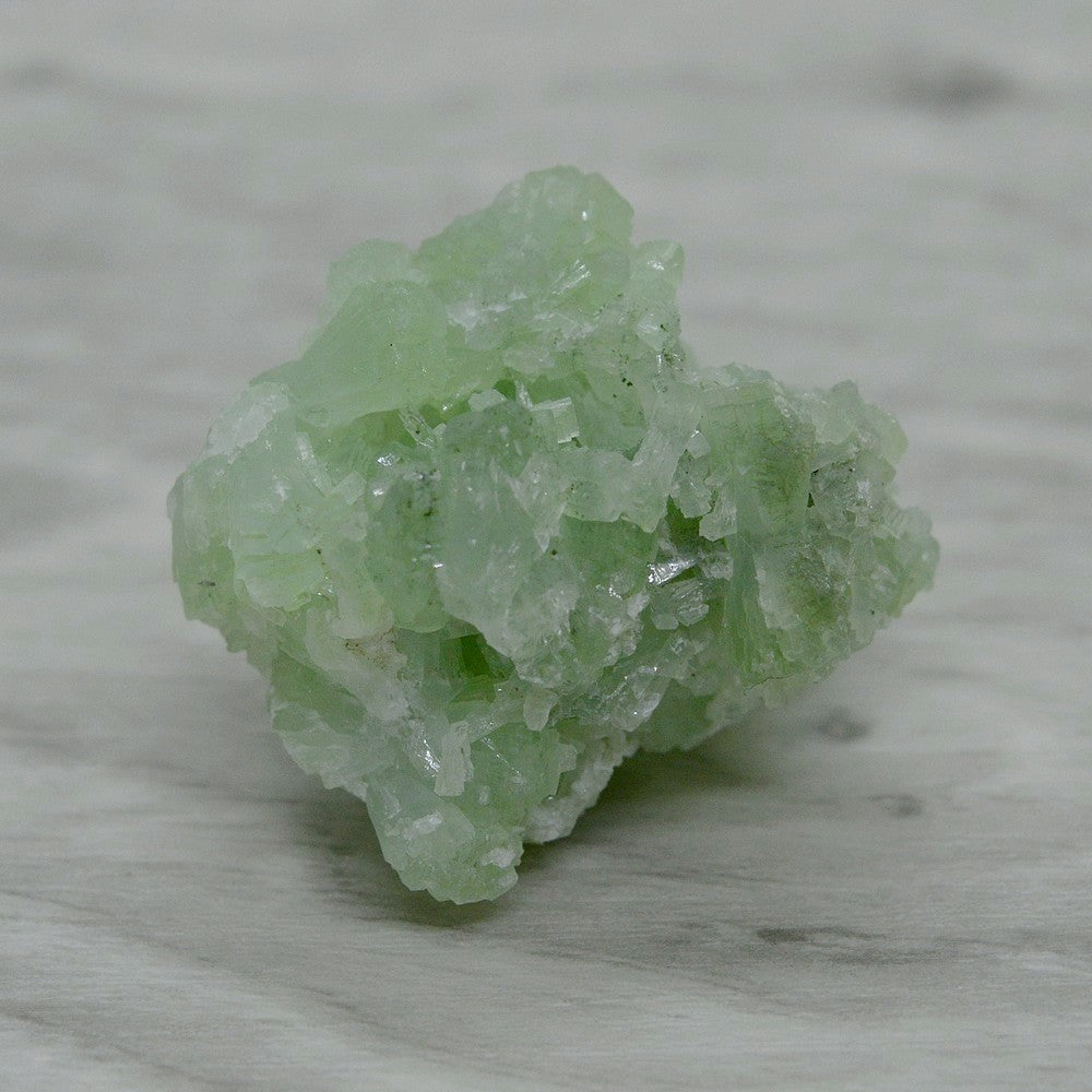 Prehnite verte pomme cristallisée marocaine de 25g